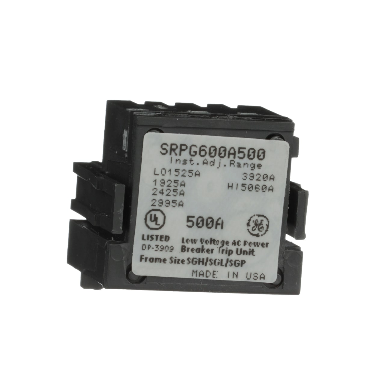 GENERAL ELECTRIC SRPG600A500